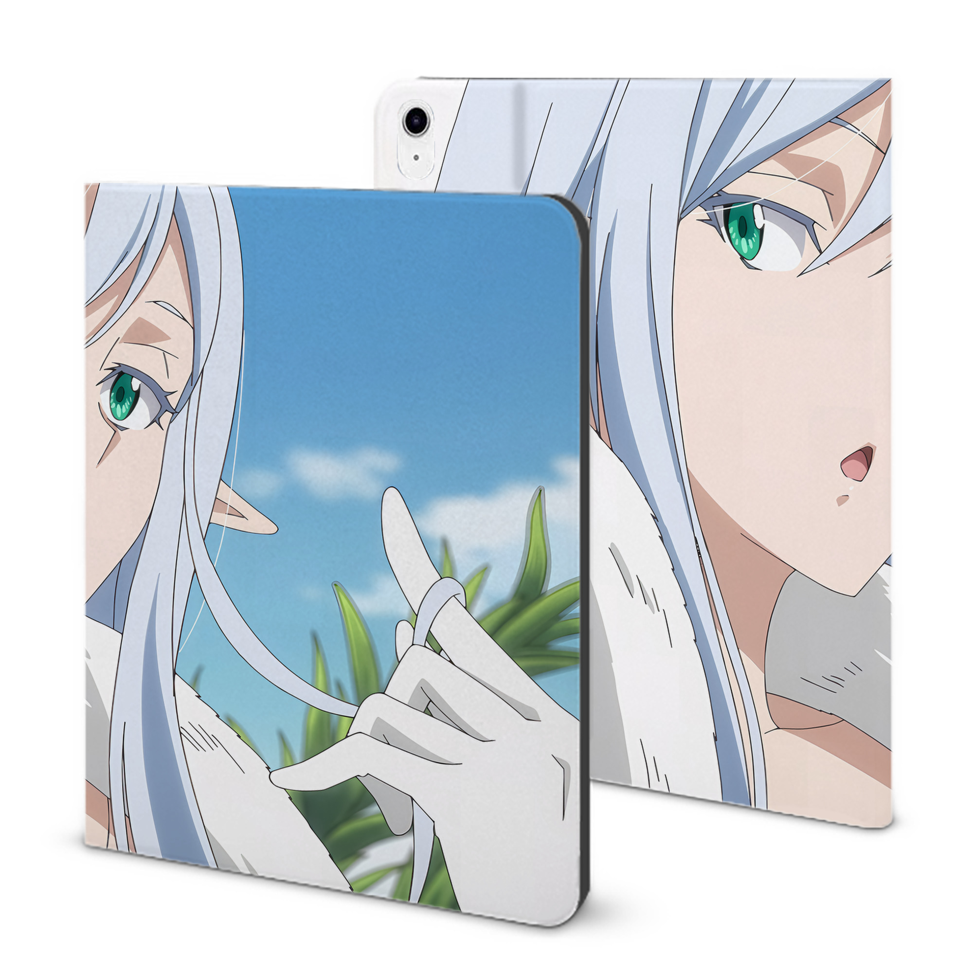 （画像用） 転スラ Regarding Reincarnated to Slime IPad ケース ブック型 PUレザー TPU 耐衝撃 軽量 薄型 ペン収納なし 全面保護 IPad 各モデル対応